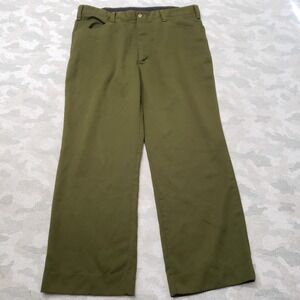 Vintage Wildland Firefighter Pants Mens 40x30 Green Flame Resistant Aramid